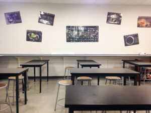 A science classroom at Sage International School of Boise
