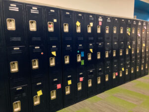 Lockers at Sage International School of Boise
