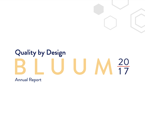 Quality by Design, Bluum 2017 Annual Report