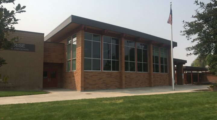 Front of RISE Charter School